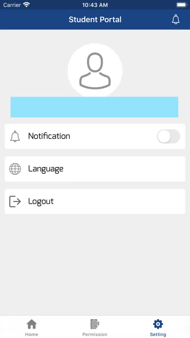 Tangkapan layar Phum Student Portal