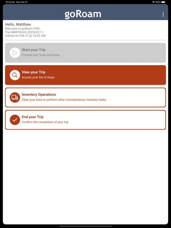 goRoam POD iPad  Screenshots