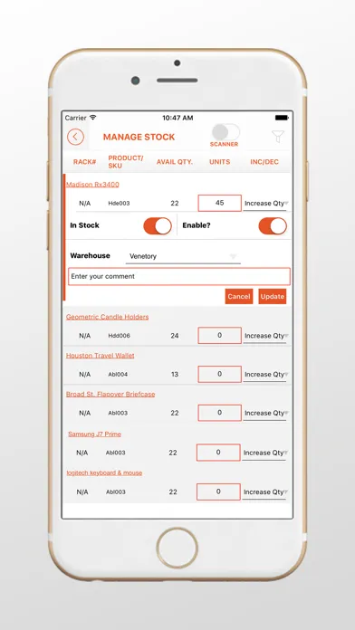 MageMob Inventory स्क्रीनशॉट