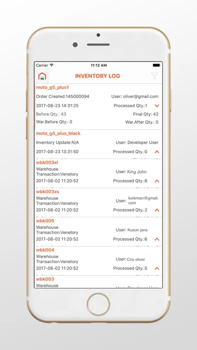 MageMob Inventory स्क्रीनशॉट