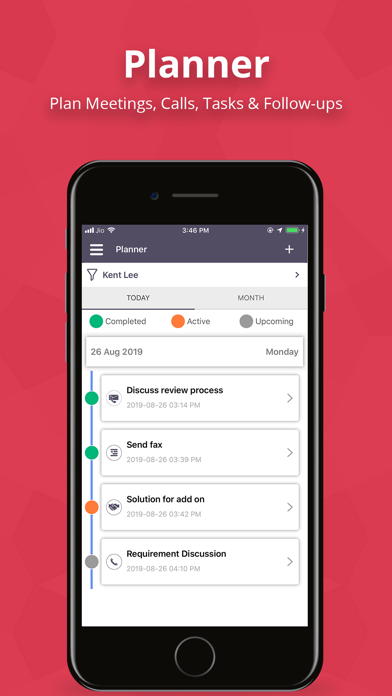 Captures d'écran de TapCRM for SuiteCRM/SugarCRM