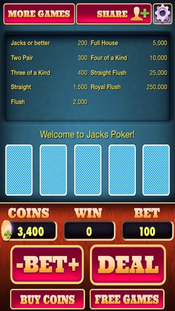 Capturas de pantalla de Jacks Poker