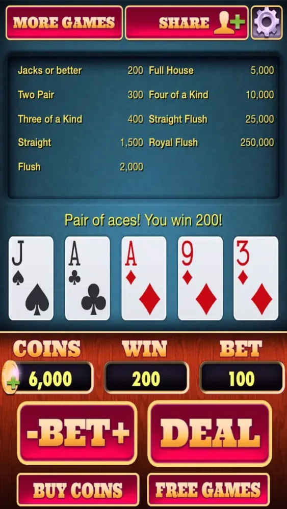 Capturas de pantalla de Jacks Poker