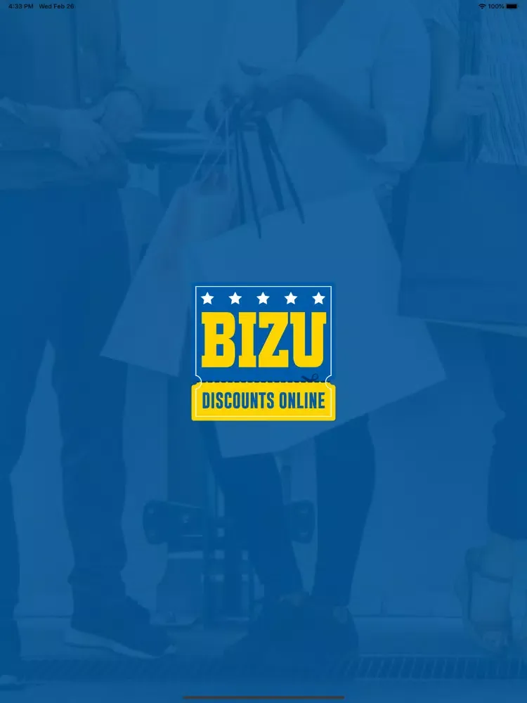 Bizu Discounts Online iPad  स्क्रीनशॉट