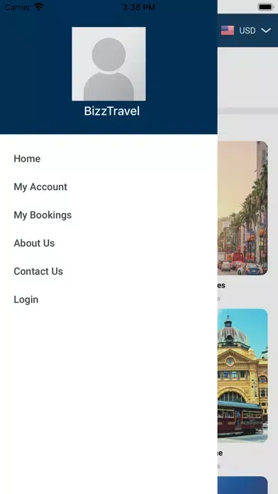 BizzTravels應用截圖