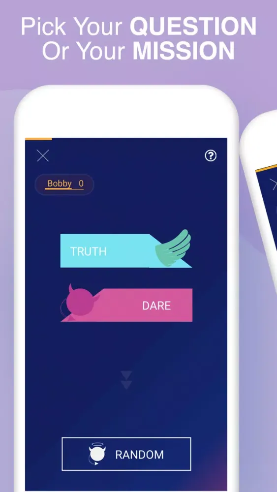 Tangkapan skrin Truth or Dare?Dirty party game