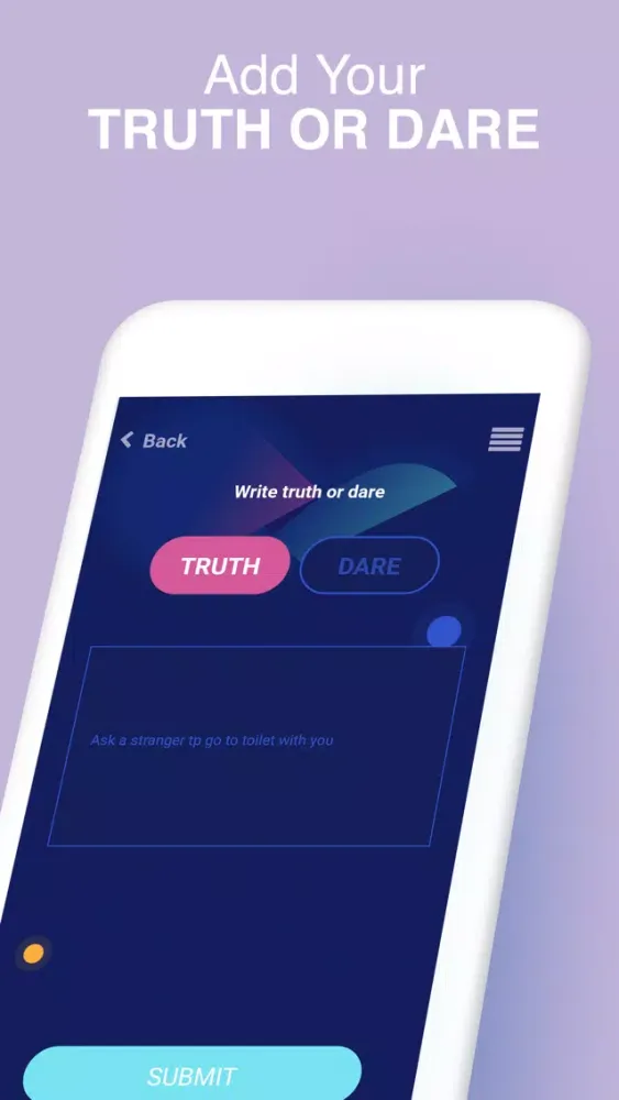 Tangkapan skrin Truth or Dare?Dirty party game