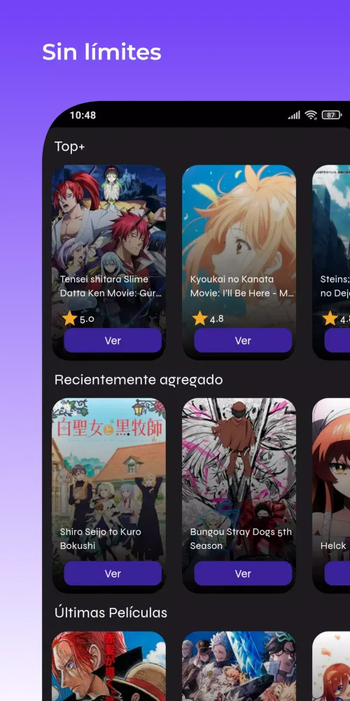 HikariAnime سکرین شاٹس