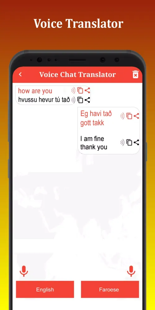 Faroese Translator Screenshots