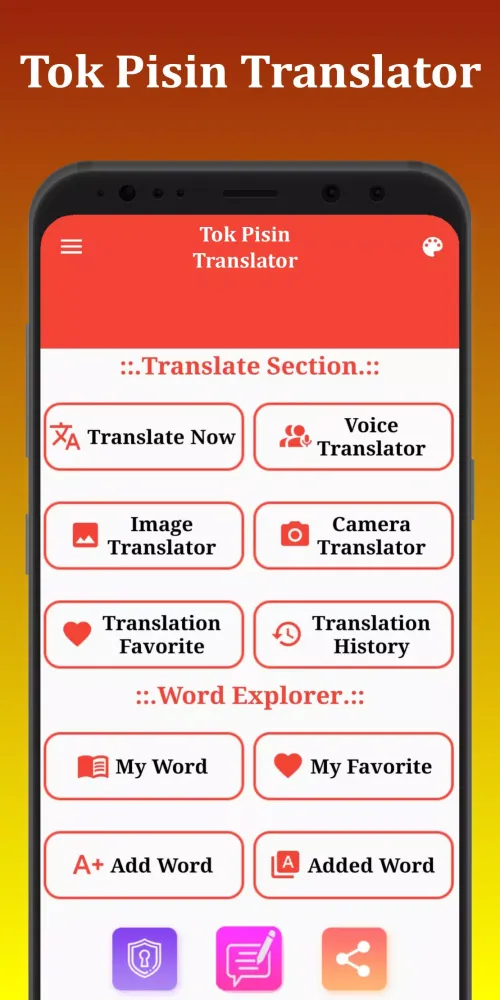 Tok Pisin Translator Screenshots