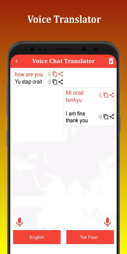 Tok Pisin Translator Screenshots
