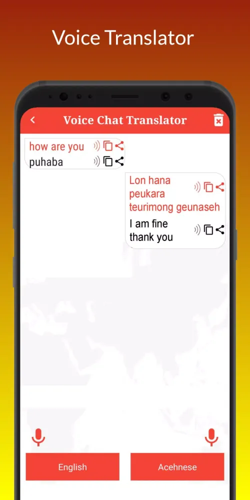 Acehnese Translator Screenshots