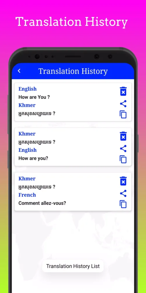 Khmer Translator Screenshots