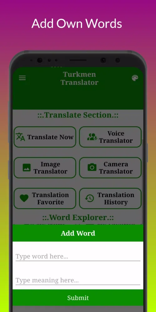 Turkmen Translator Screenshots