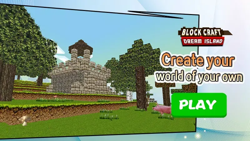 Block Craft Dream Island應用截圖
