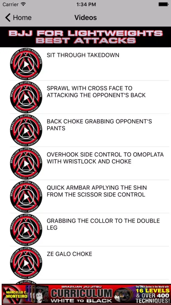 BJJ for Light Weights - Marcello’s Jiu Jitsu Game應用截圖