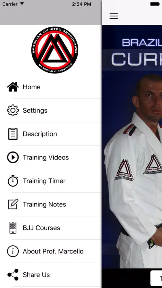 Tangkapan layar BJJ White to Blue Level 1 Step-By-Step Curriculum
