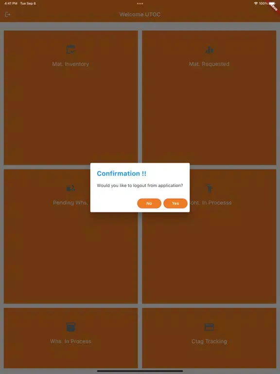WMS Dealer Management iPad  سکرین شاٹس