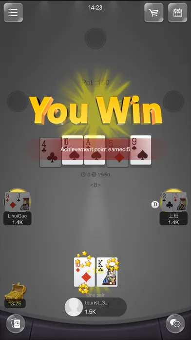 Wall Street Poker Share سکرین شاٹس