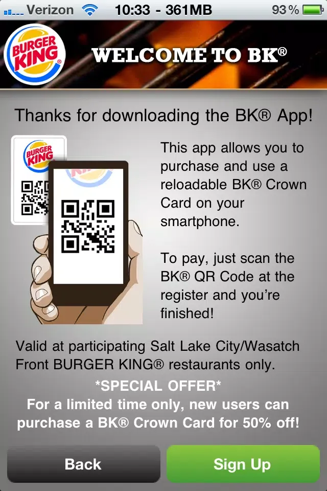 BURGER KING® স্ক্রিনশট