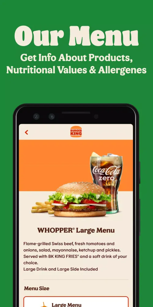 Скриншоты Burger King CH