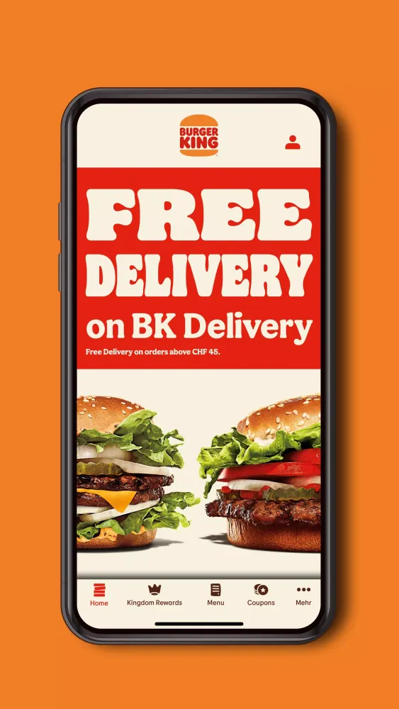 Скриншоты Burger King CH