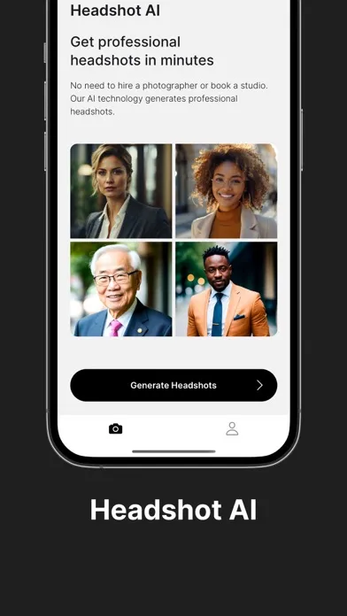 Headshot AI: Business Portrait Screenshots