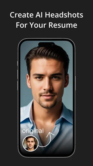 Headshot AI: Business Portrait Screenshots
