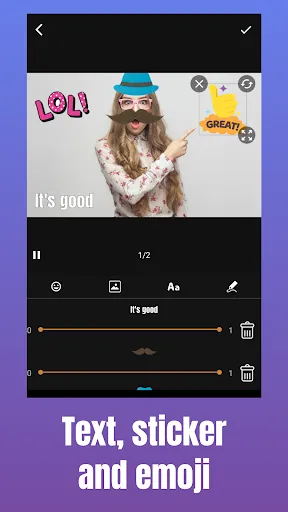 GIF Maker, Video to GIF Editor Screenshots