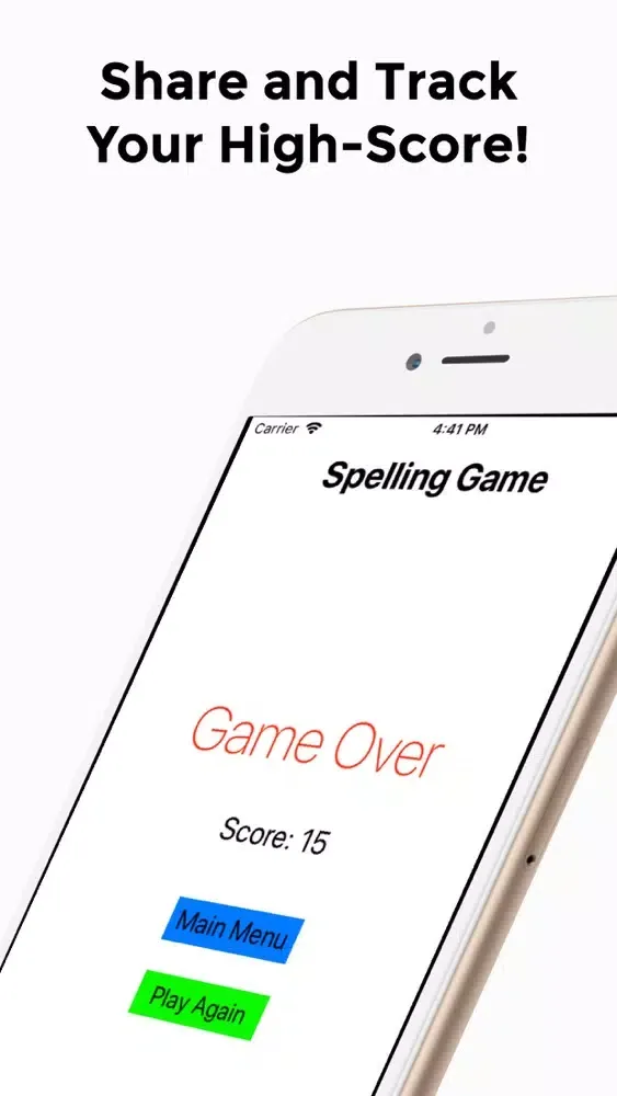 The Spelling Game स्क्रीनशॉट