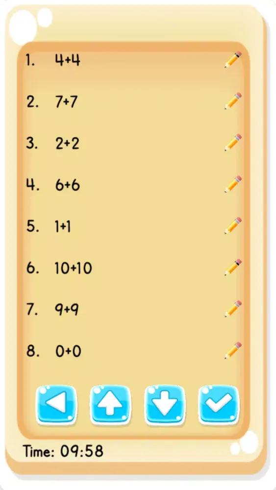 Captures d'écran de The 99 Club Mental Maths Quiz