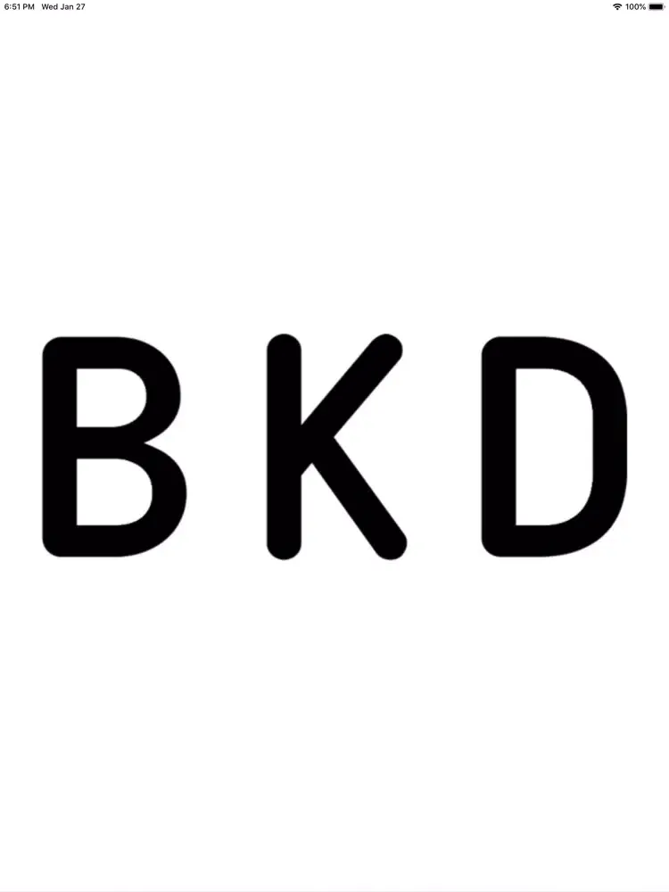 Capturas de tela do BKD PARTNER iPad 