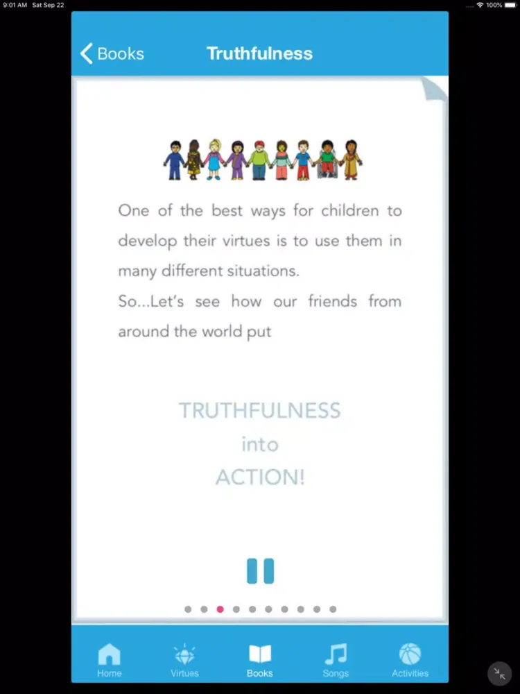 Virtues In Us iPad 应用截图