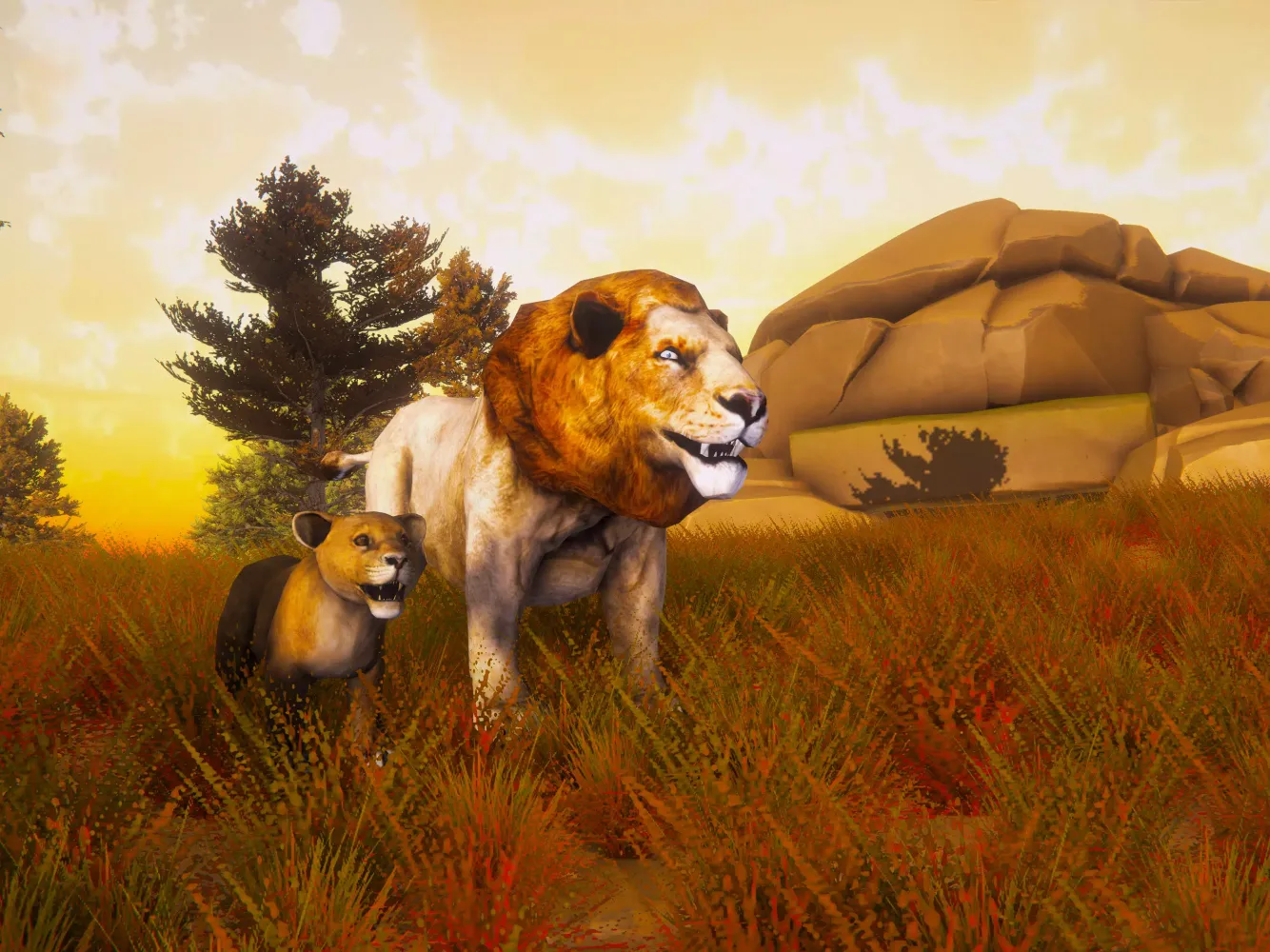Lion Games Animal Simulator Ekran Görüntüleri