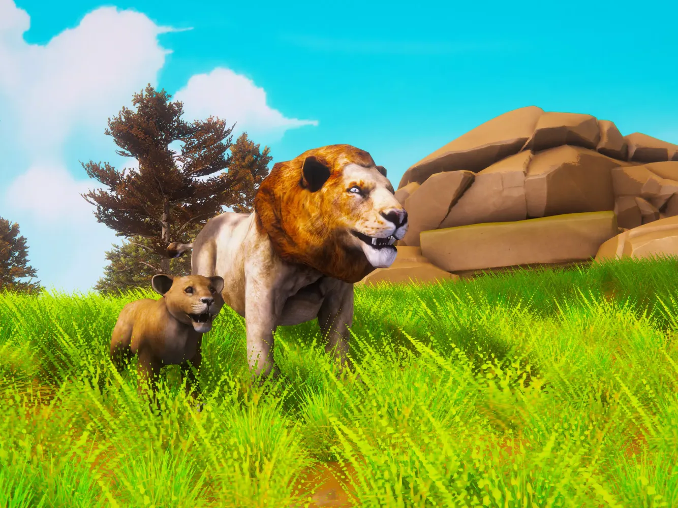 Lion Games Animal Simulator Ekran Görüntüleri
