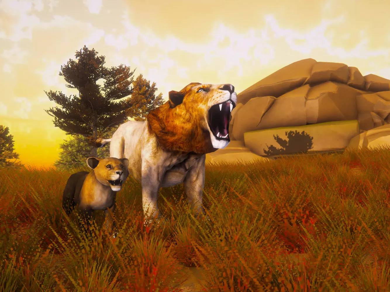 Lion Games Animal Simulator Ekran Görüntüleri