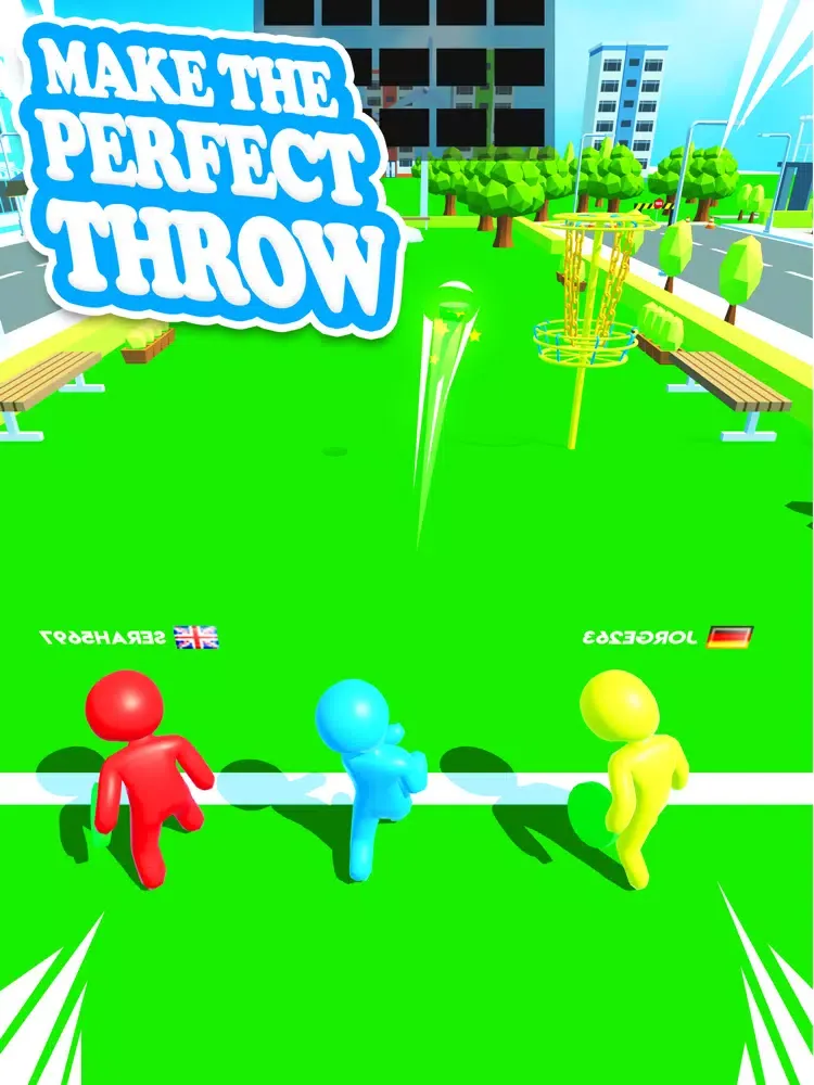 Zrzuty ekranu Ultimate Frisbee Disc Throw iPad 