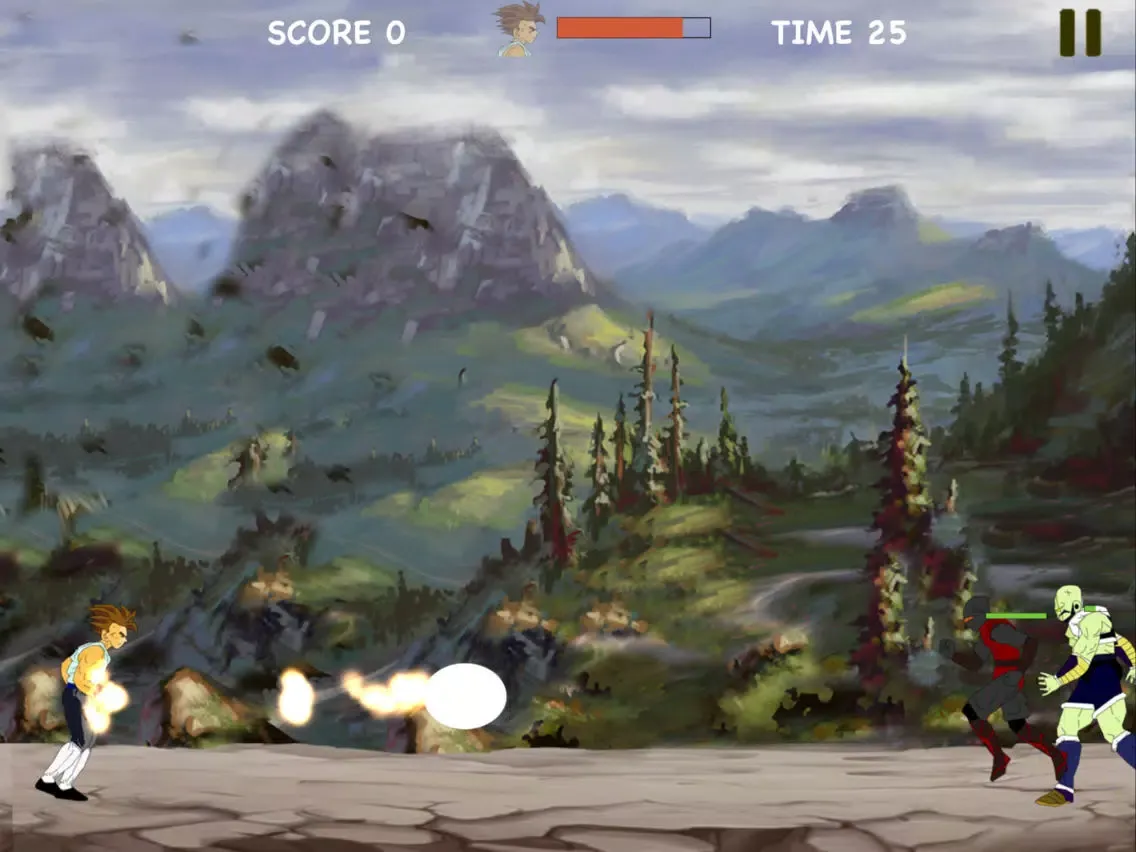 ภาพหน้าจอของ Songoku:Super Sayan iPad 