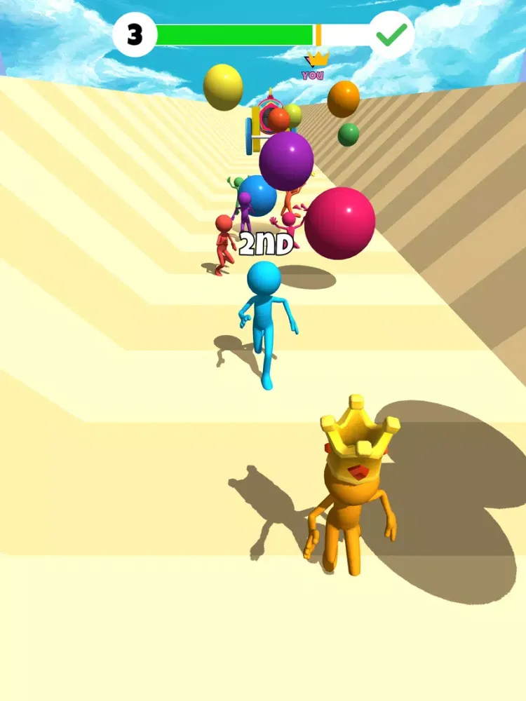 Capturas de tela do Bubble Ball Run iPad 