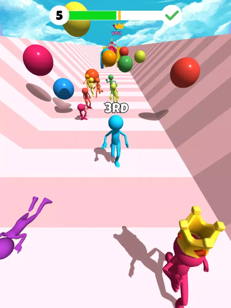 Capturas de tela do Bubble Ball Run iPad 