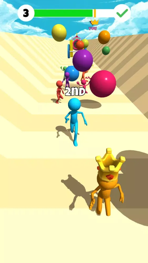 Capturas de tela do Bubble Ball Run