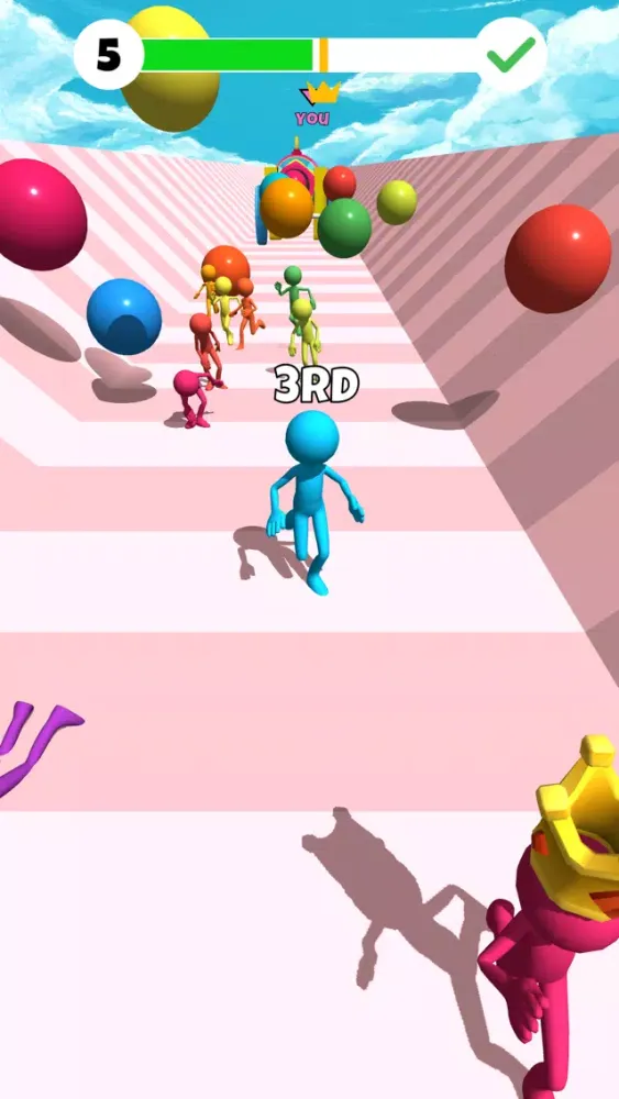 Capturas de tela do Bubble Ball Run