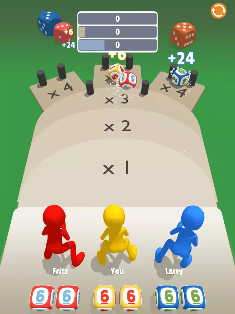 Capturas de pantalla de Dice Dash 3D iPad 