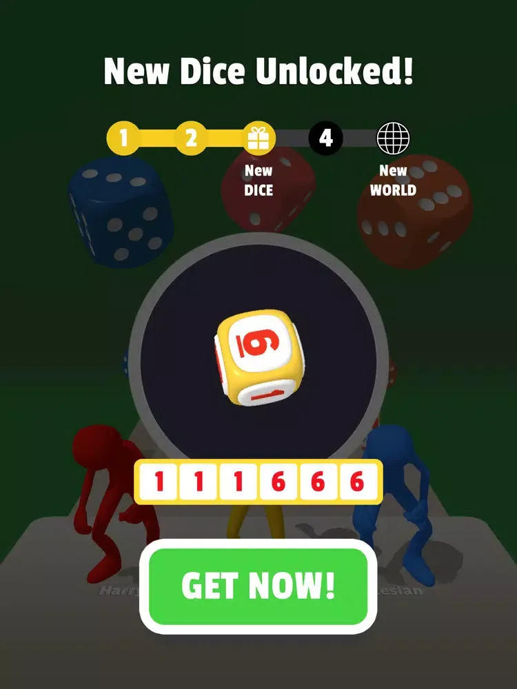 Capturas de pantalla de Dice Dash 3D iPad 