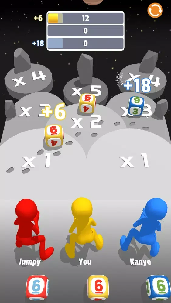 Capturas de pantalla de Dice Dash 3D