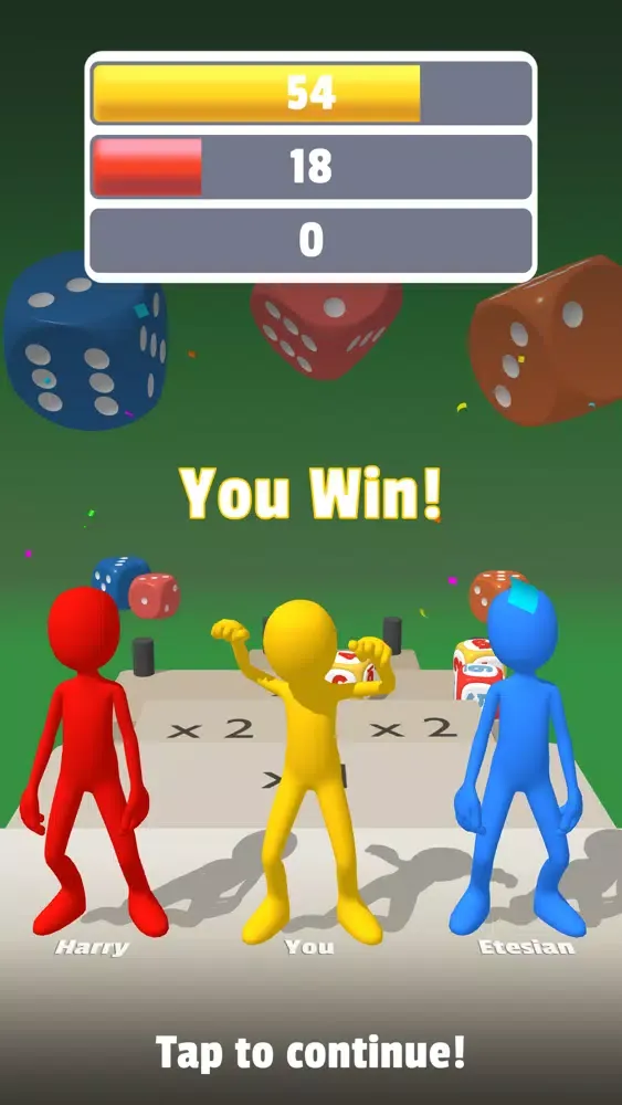 Capturas de pantalla de Dice Dash 3D