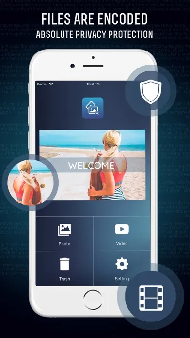 Tangkapan layar Hide Pictures & Videos