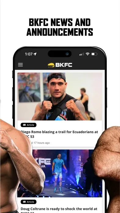 Capturas de pantalla de Bare Knuckle TV