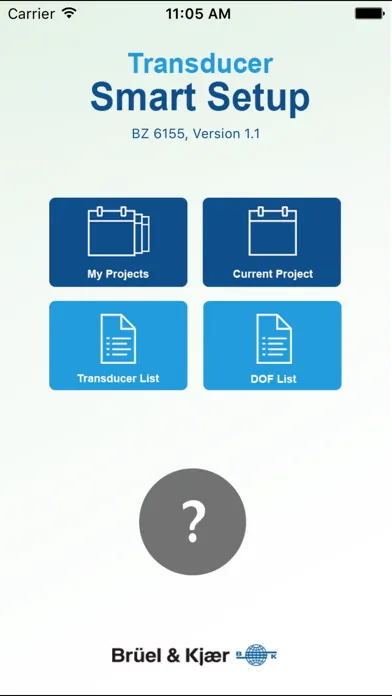 Transducer Smart Setup Screenshots
