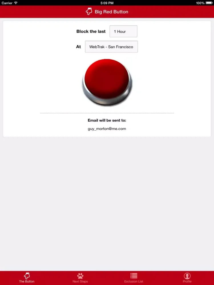 B&K Big Red Button iPad  Ekran Görüntüleri